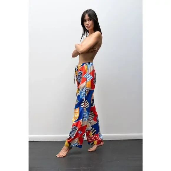 United in Motion Intuition Print Marenda Pant Trousers XS - Picture 8 of 9